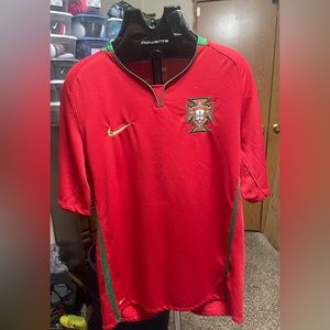 Portugal home jersey 2007-2008 vintage size large